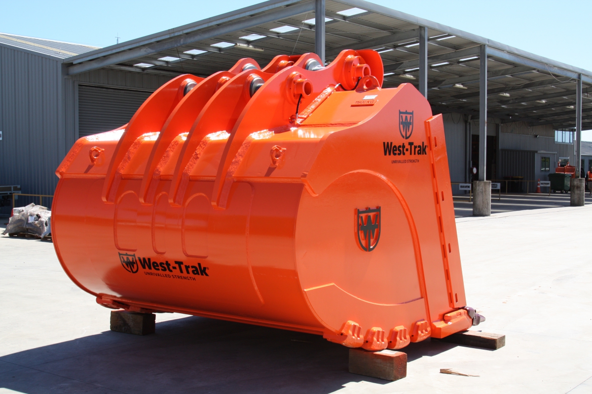 WestTrak Built EX1900 Bucket! WestTrak NZ